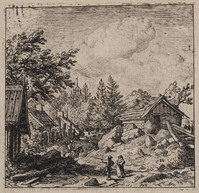TvB G 0806
<br/>
Hamlet op heuvelachtig terrein
<br/>
<em>Everdingen, Allaert van (1621-1675)</em>
